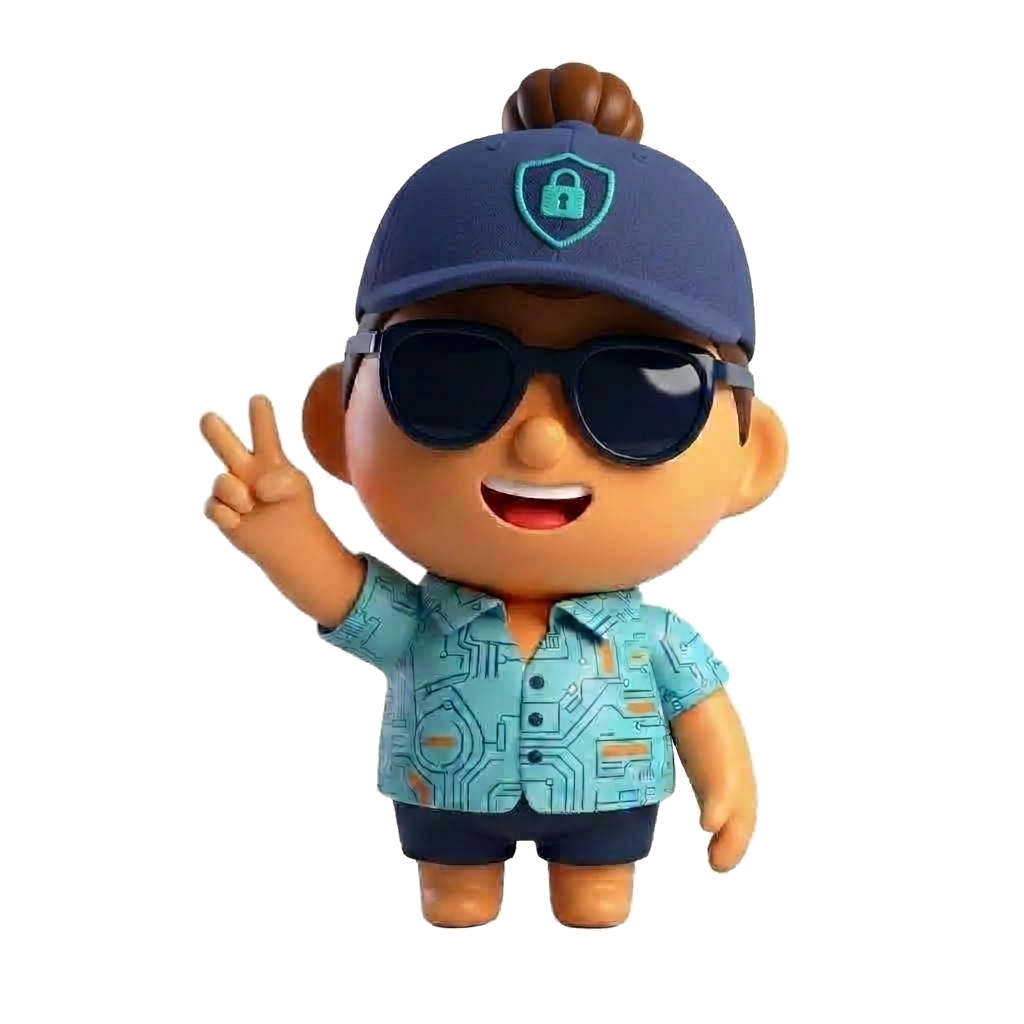 Mascotte Cyber Trankil